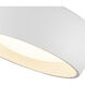 Savile LED 6 inch White Flush Mount Ceiling Light